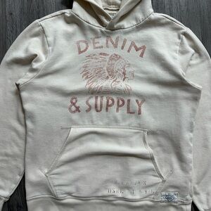 Vintage Ralph Lauren Denim Supply 90s Hoodie